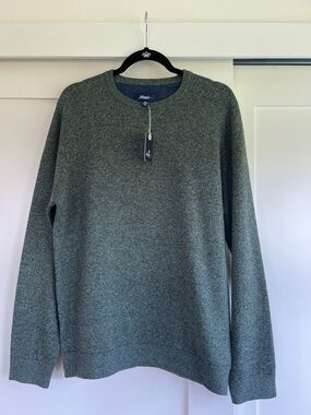 Men’s NEW Johnnie-O Olive Crewneck Sweater M